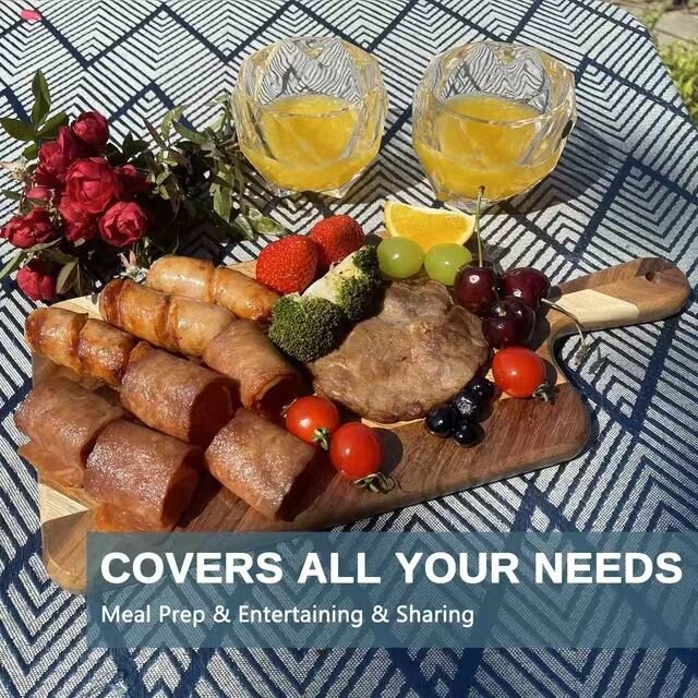 Madera maciza transfronteriza, tabla de cortar de madera de Acacia, tabla de cortar de frutas domésticas, tabla de cortar de madera, tabla de cortar de madera, empalme, tabla de cortar de alimentos suplementarios, madera