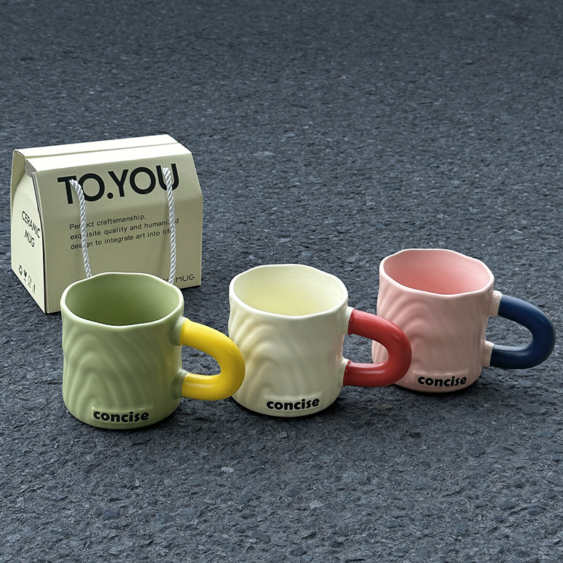 Inglés creativo taza de regalo de regalo de cumpleaños taza de cerámica de oficina taza de agua para el hogar