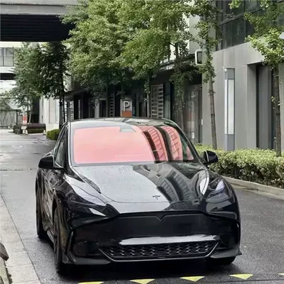 Manufacturer Imperial Purple Ghost Rose Colorful Front Window Film Car Window Sunscreen Film Heat Insulation Film Car Solar Film (Automotive Film) - zero-cut-10m-rose-ghost-front-file