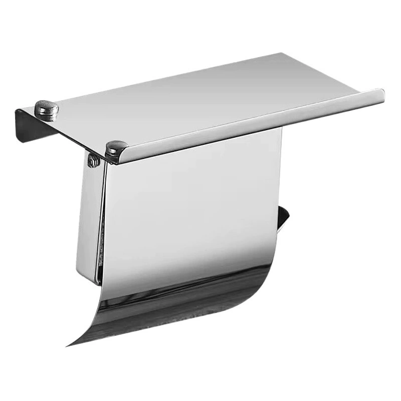 Фабрика прямые поставки из нержавеющей стали коробка для салфеток держатель рулона туалетной бумаги держатель мобильного телефона 304 держатель ткани общественный оптом