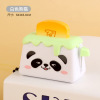[화이트] 빵 기계 열쇠고리 - 가방