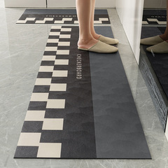 廚房硅藻泥軟地墊防油可擦免洗家用長條防滑吸水腳墊耐髒吸油墊子