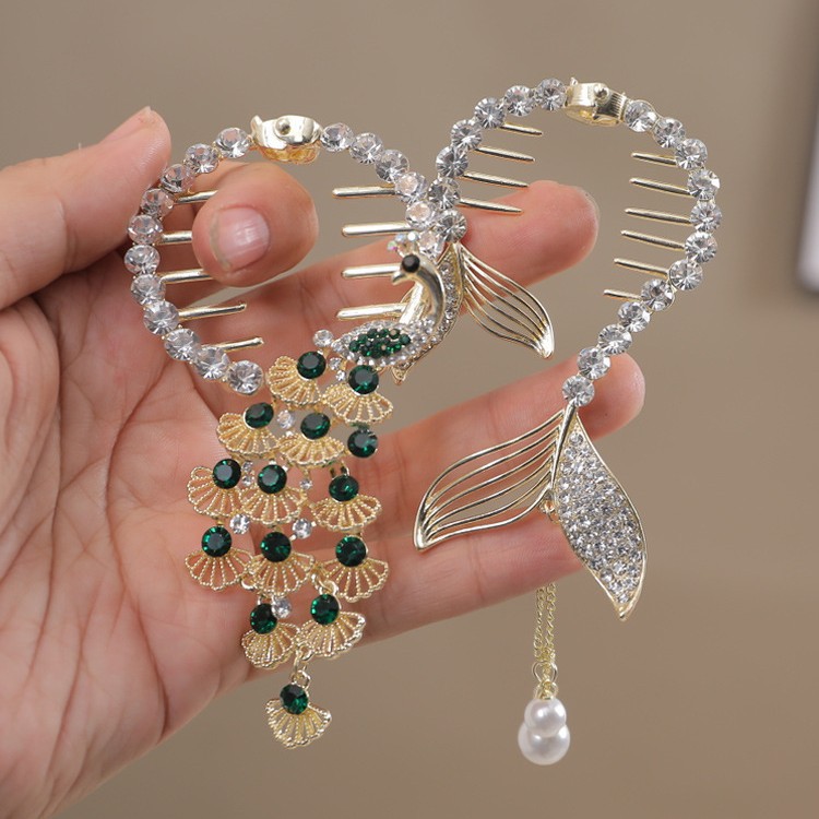 Bolas DE LOS NIÑOS clip de pelo de alta Cola de Caballo temperamento espalda Cabeza chica horquilla updo artefacto hembra Cola de Caballo hebilla tocado