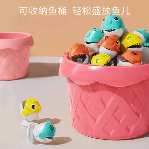 Electric magnetic Diaoyutai children early education educational music interactive play house toys boys and girls wholesale gifts