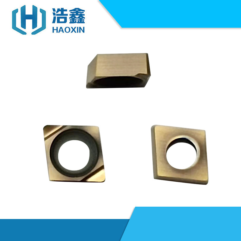 不锈钢刀片CCGT040104L-F小径内孔精镗孔刀粒数控刀片陶瓷车刀片