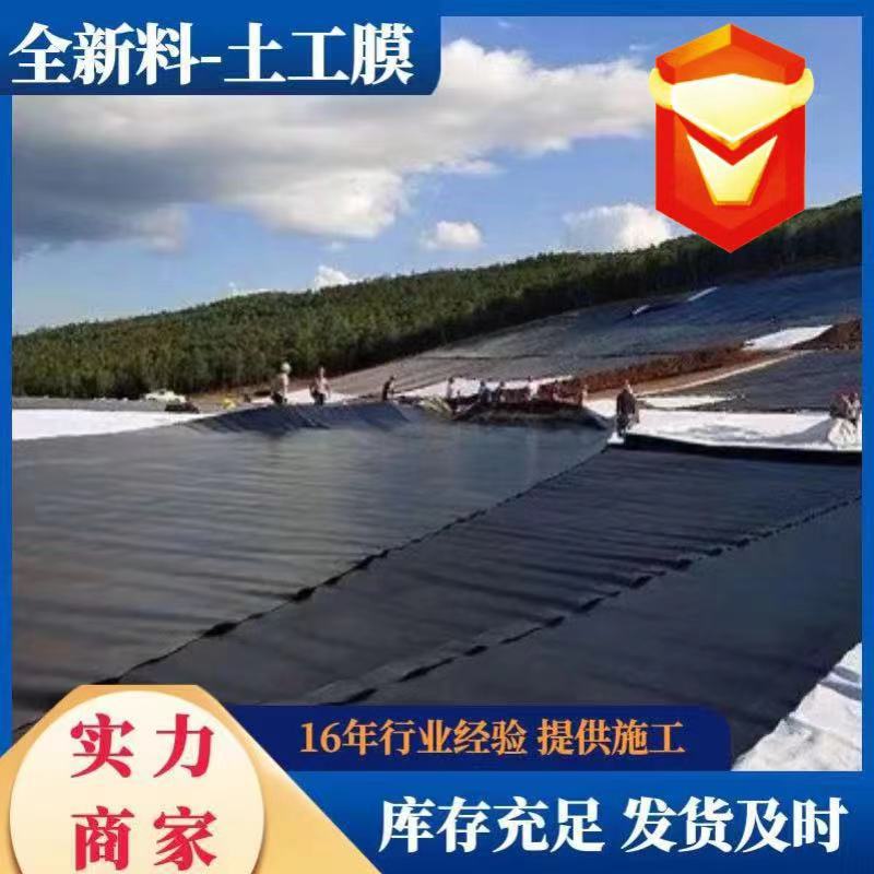 双光面土工膜固废填埋场全新料聚乙烯氧化塘煤矿灰渣场防渗土工膜