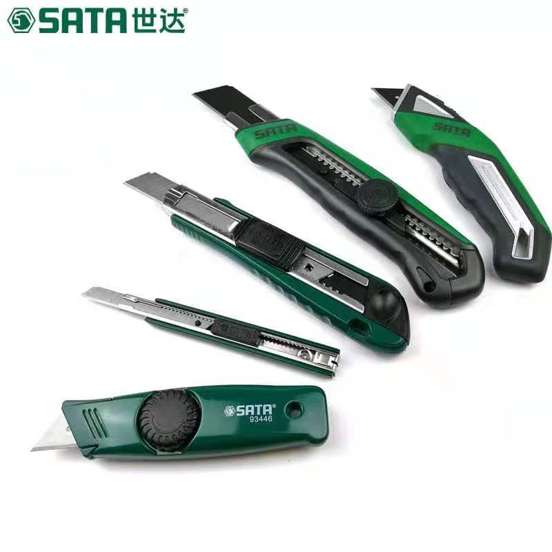 卸売り世達工具美工刀大サイズドングリ柄美工刀ステンレス刀裁断刀93426-93483|undefined