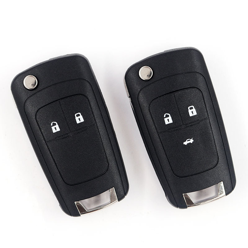 适用于别克英朗雪佛兰科沃兹折叠遥控器钥匙改装替换外壳子车钥匙