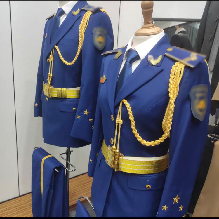 国旗班升旗手服装仪仗队礼服套装高中小学生国旗护卫队服装升旗服