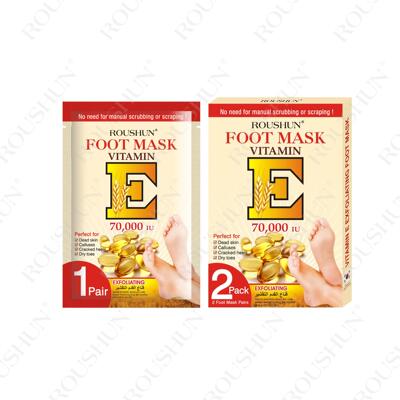 柔顺维他命E足膜 roushun  vitamin e foot mask