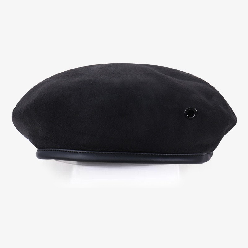 Hombres duros de guerra especial con sombrero de lana de invierno de moda militar estilo europeo y americano boina de lana pura