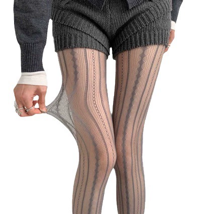 Summer Retro Tights (Women) — Lace Fishnet, One Size, Multiple Patterns
