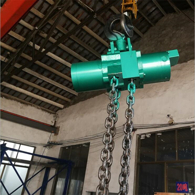 矿用环链气动葫芦 HQ型气动倒链 载重1-20吨 升高3-16米