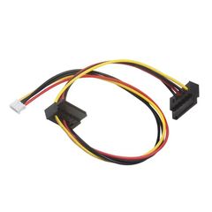 ITX電源コードSATAメス15pメス4pinメス2.0mmピッチSATAマザーボード電源ケーブル