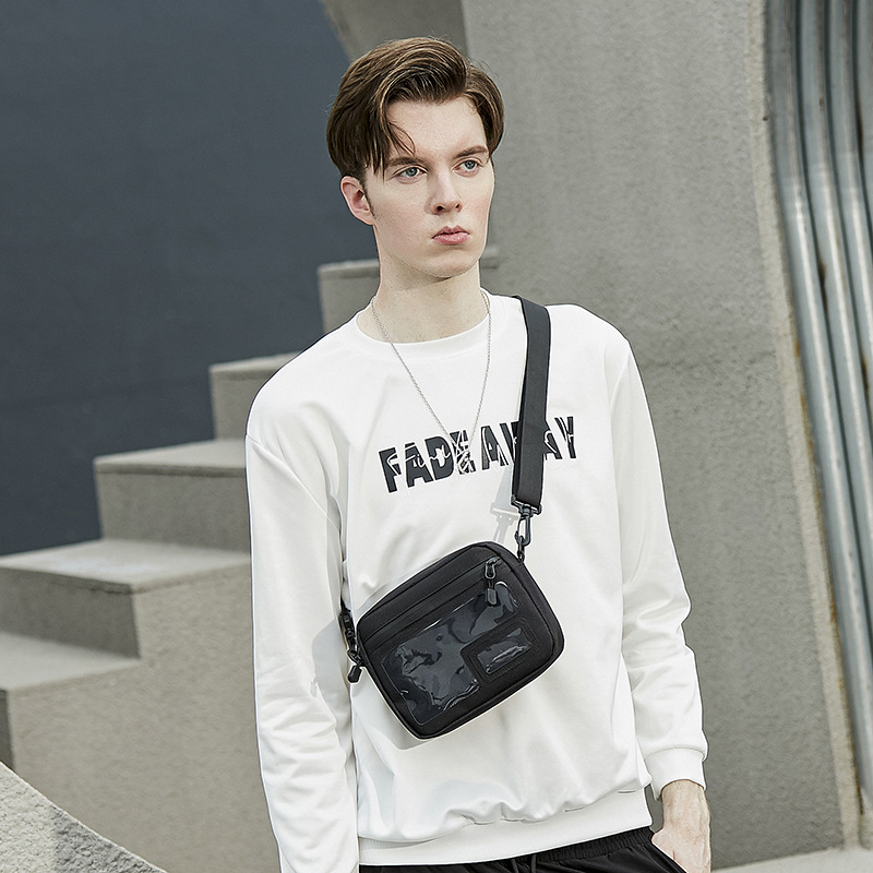 Messenger Bag Fashion Brand Men's Portable Lightweight Small Backpack Women's Functional Shoulder Backpack Leisure_voghion.com