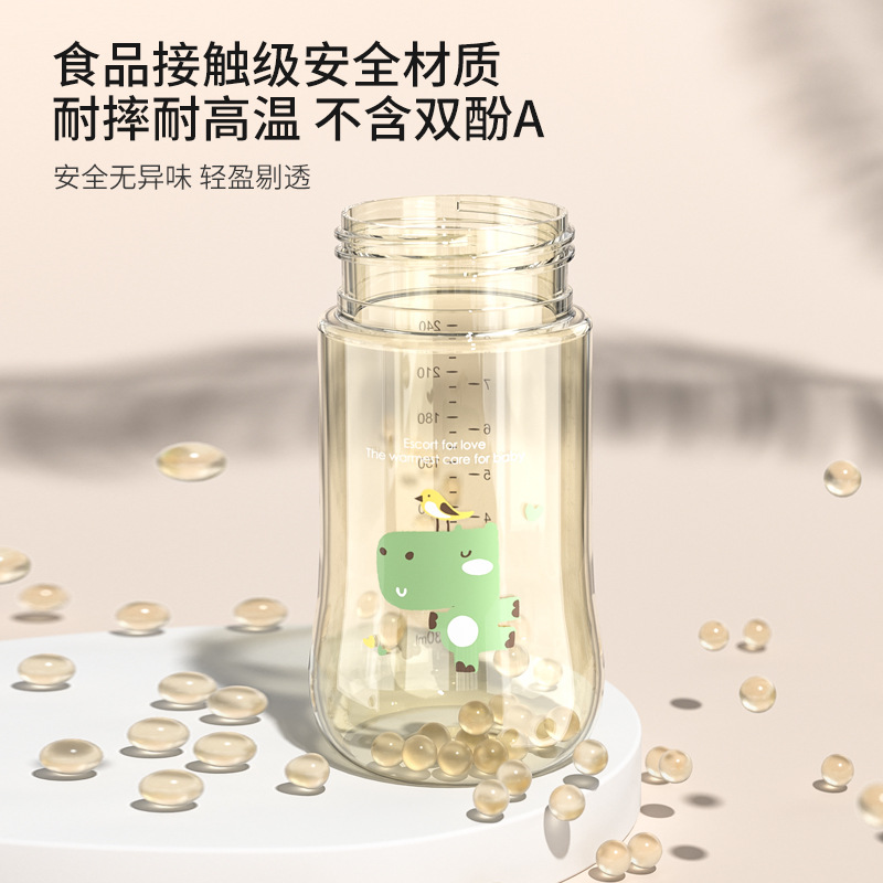 Baby Straw Cup Milk Bottle Direct Drinking Learning Cup Children Baby Drinking Cup with Straw Handle Cup Anti-fall Anti-choking