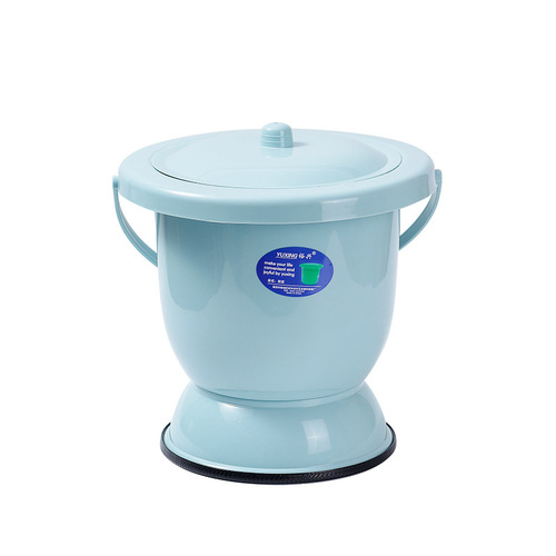 Pregnant woman's urine bucket, toilet bucket, sputum jar, thickened anti-slip household night bucket, toilet seat, urinal, urine pot, old-fashioned high-leg