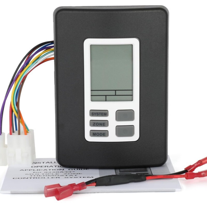 For Coleman-Mach 9330A3341 New Digital Zone Thermostat 12V Black 9 Series