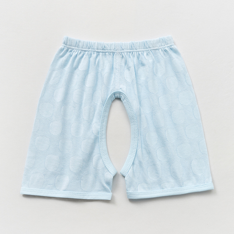 Pantalones Cortos de Cinco Puntos con Entrepierna Abierta para Bebé de Fibra de Celulosa para Bebés image 9