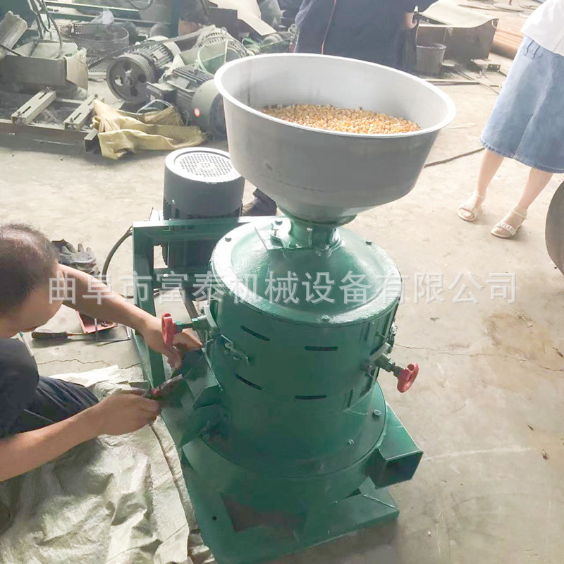 粮食加工坊高粱大麦碾米机 玉米去皮制糁机 多用途打米机生产厂家