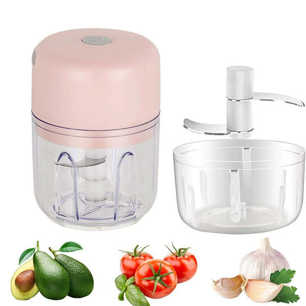 【250+100ML】Double cups and double knives/pink