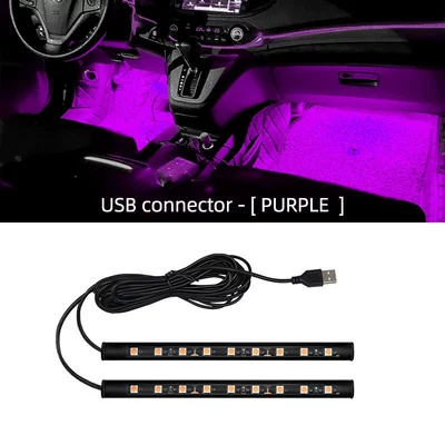 atmosphere light 18 lamp beads, Other lights - one-to-two-18-lights-usb-plug-pink-and-purple