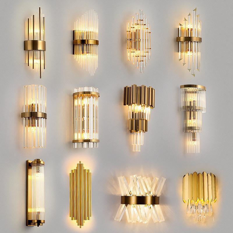 Modern and minimalistic sconce for corridor