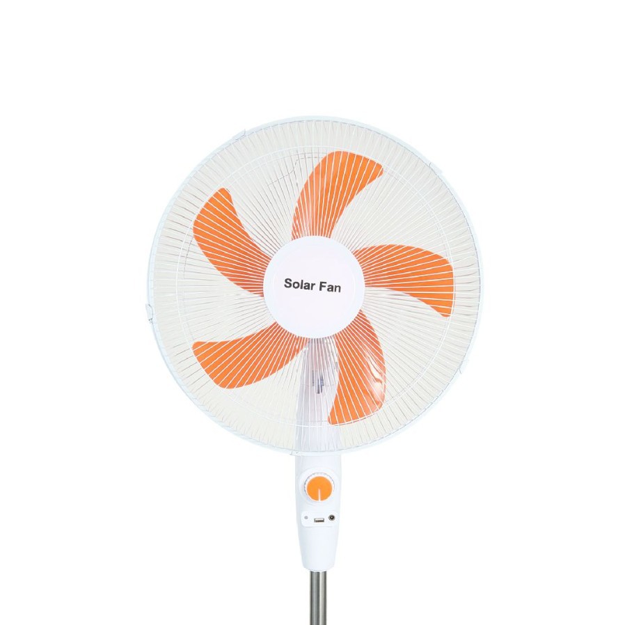 Ventilador de carga solar, fuerte viento doméstico, batería silenciosa vertical, ventilador de movimiento de cabeza, camping al aire libre, portátil
