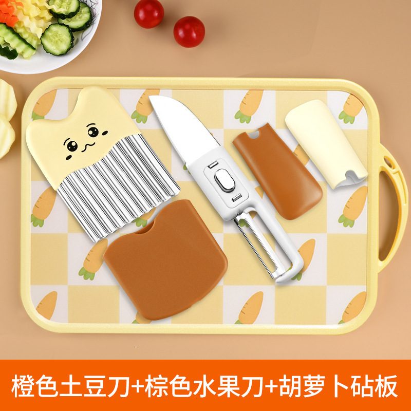 Cuchillo ondulado de acero inoxidable cuchillo de patata de dientes de lobo cuchillo ondulado multifuncional para cortar patatas cuchillo ondulado de cocina para cortar verduras domésticas Yangjiang