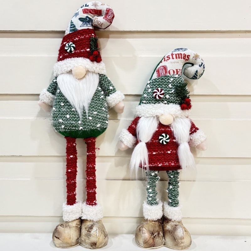 クリスマスデコレーションギフト 格納式人形 クリスマス顔のない人形 ノーム人形 バレンタインデーシリーズ|undefined