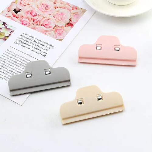 Kitchen organization sealing clips food storage tool clips sealer household plastic snack bag seal clip plastic