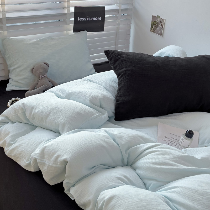 씨솔트블루 쿨블랙 [매우 부드럽고 피부친화적이며 알몸으로 자도 좋음]