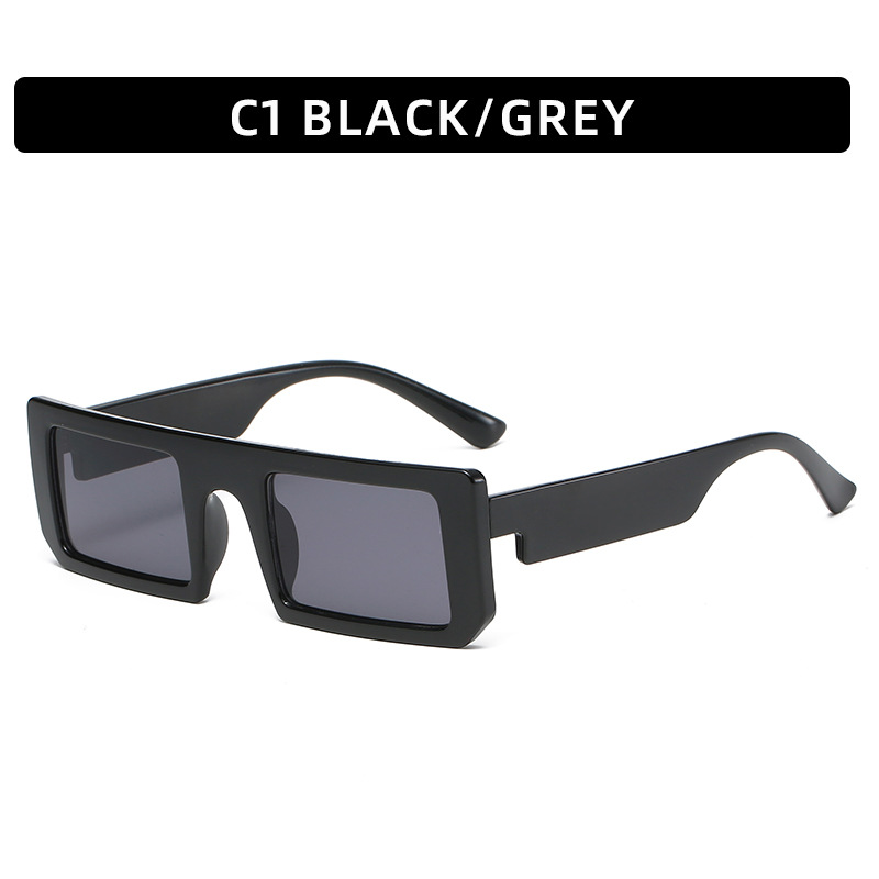 New Hot Selling Sunglasses Square Casual Personality Sunglasses Cross Border European and American Trend Retro Small Frame Sunglasses Sunglasses_voghion.com