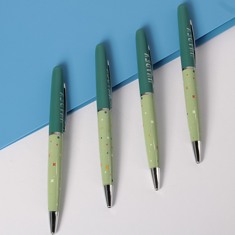 新品商务学生高颜值转动笔圆珠笔中性笔油性签字笔企业广告礼品笔