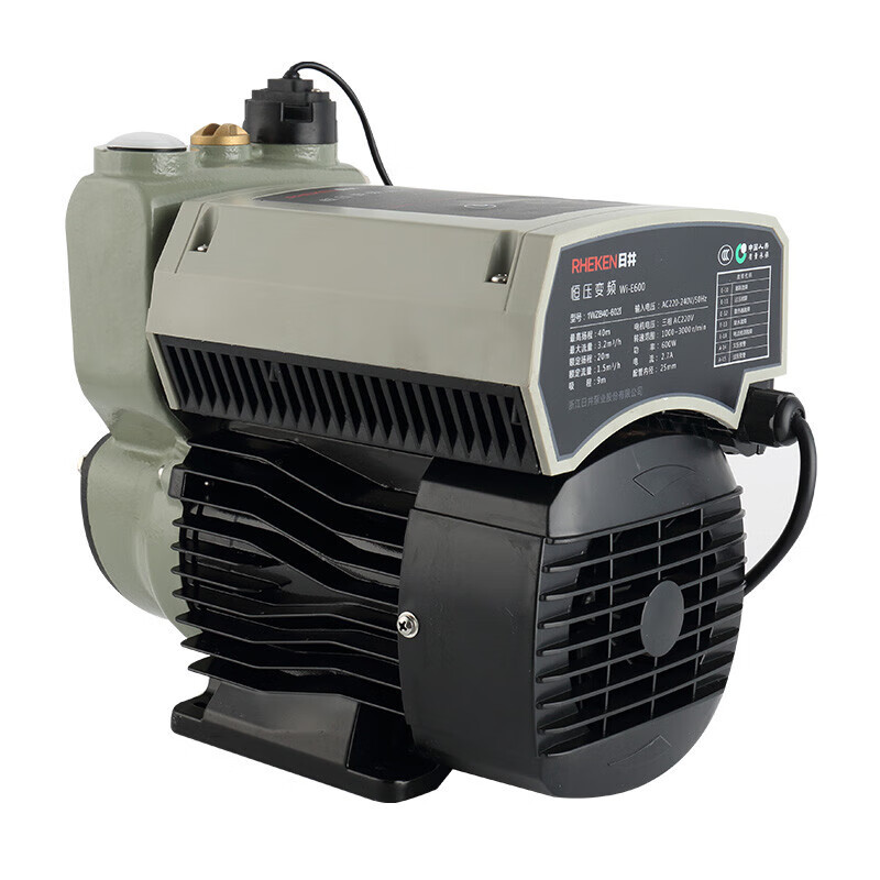 Bomba de refuerzo automática Nikai Bomba de agua de conversión de frecuencia de presión constante Villa doméstica Tubería de agua del grifo Bomba autocebante Calentador de agua Plus