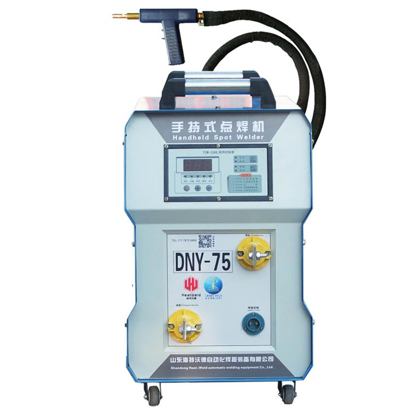 Pequeña máquina de soldadura por puntos de mano, manual de alta potencia, máquina de soldadura de acero inoxidable 304, fabricante, máquina de soldadura de resistencia manual personalizada
