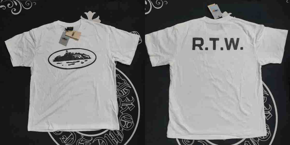 Transfronterizo nuevo corteiz manga corta Devil Island camiseta carta Logo impreso cuello redondo americano casual suelta media manga