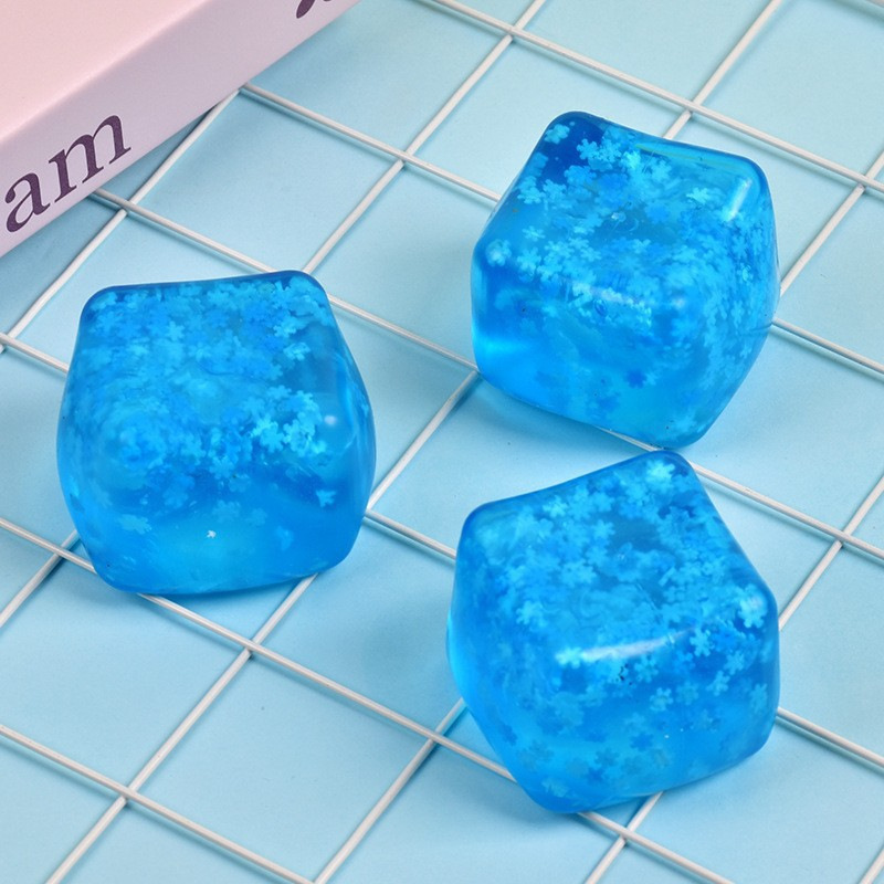 Descomprimir la simulación de hielo pellizco pellizco Le explosión transfronteriza maltosa rebote lento cubo de alta permeabilidad juguete de ventilación creativo