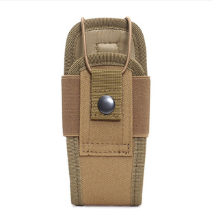 Molle Tactical Walkie-Talkie Bag, Multi-Functional Camouflage Accessory Bag, Outdoor Sports Wireless Call Machine Bag, Waist Bag