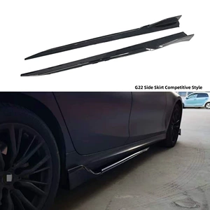 BMW 3/4 Seriyası G20/G22/G28 Yan Ətəklər Karbon Naxışlı Spoiler Dəsti