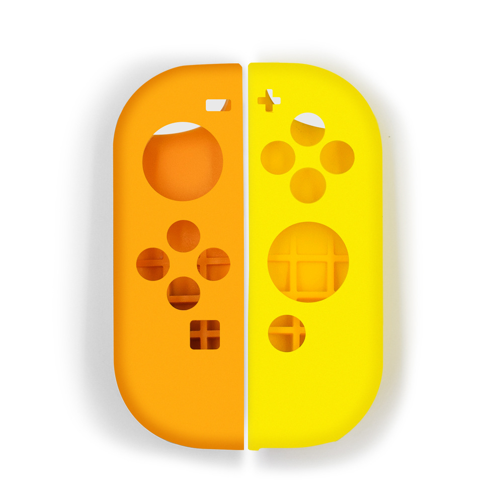 Aplicable a Nintendo interruptor mango funda de silicona interruptor joycon mango funda de silicona funda protectora inyección de aceite