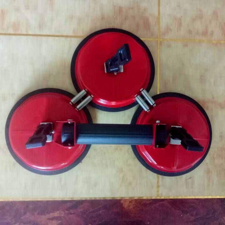 大吸力三爪玻璃吸盘 瓷砖玻化砖活动连接钢铁吸提器