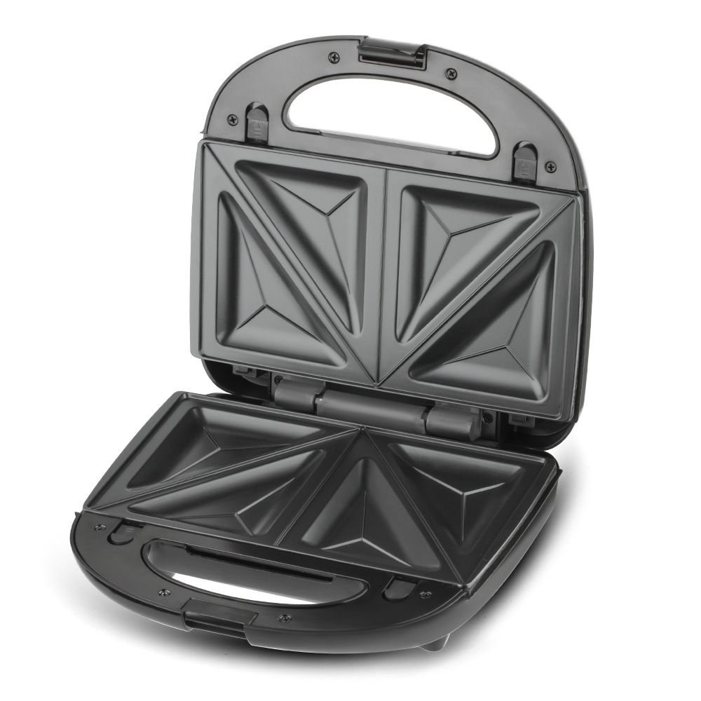 RAF Europe transfronterizo cuatro en uno máquina de donas para el desayuno doméstico máquina de alimentación ligera de bandeja para hornear eléctrica de doble cara con calefacción automática