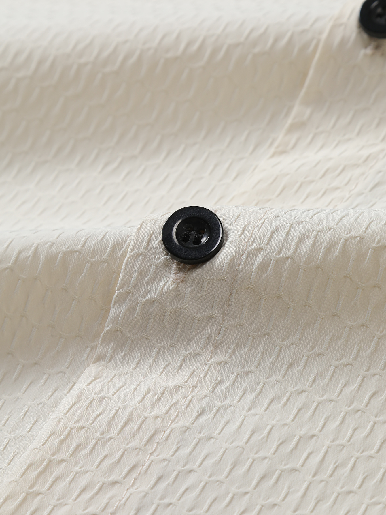 summer Solid Color European Size Cross-border Foreign Trade Men's Short-sleeve Shirt_voghion.com