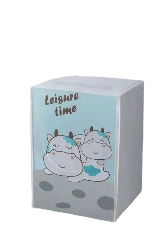 Waterproof drum for laundry, cartoon dust cover
