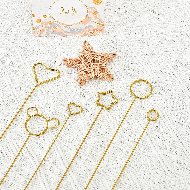 Новый сорт металлических цветов цветочный магазин специальная открытка Цветок Любовь металлический цветок искусство поздравительная открытка цветок