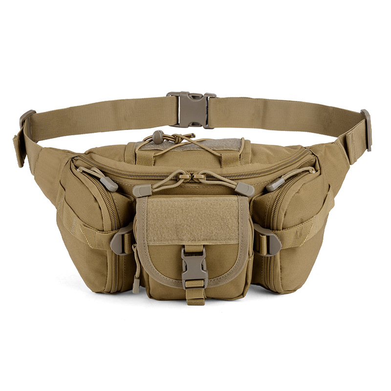 Multifuncional al aire libre triple bolso de cintura 6l militar fan tactico bolso de pecho impermeable hombro mochila deportiva de senderismo de bicicleta