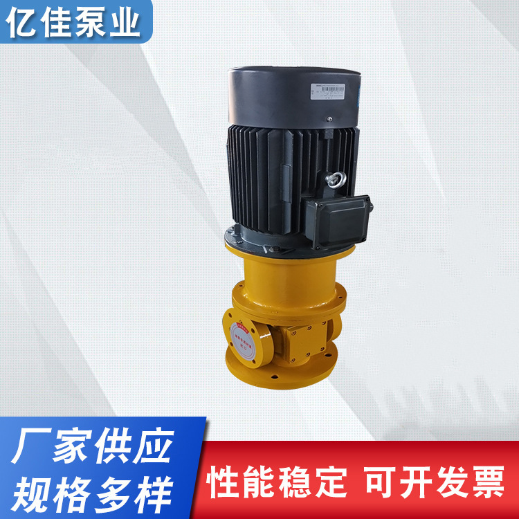 立式圆弧齿轮泵化工泵大流量油罐卸车泵 LYB立式圆弧泵厂家