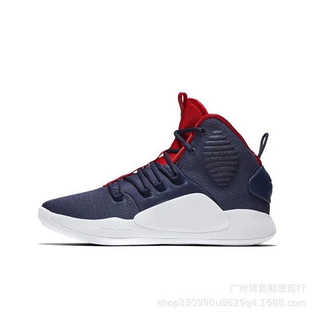 卸売りhyperdunk x lowバスケットボールの男性靴2018hd高組北カードブルー低組エアマット実戦靴|undefined