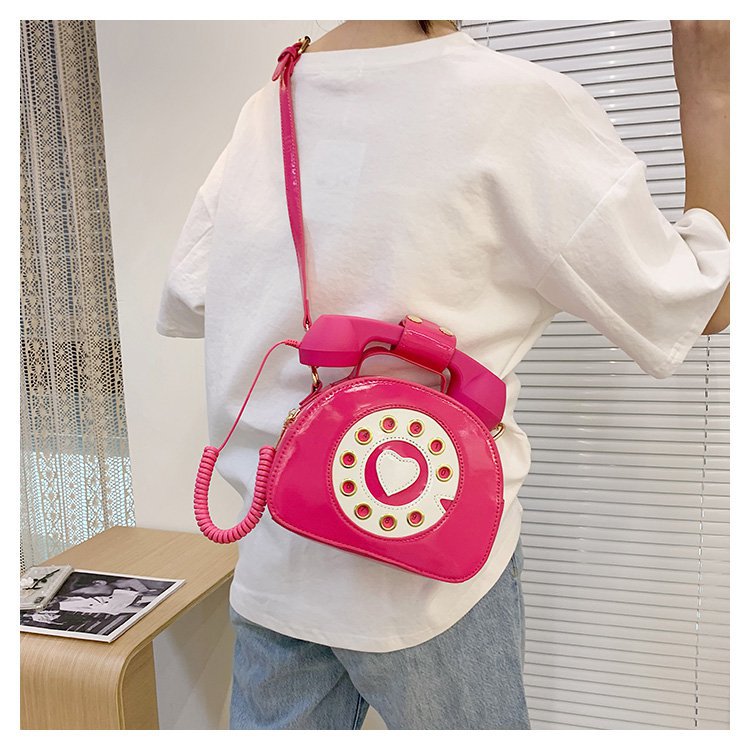 504g Weight Polyester Lining Material Zipper Closure Type Single Shoulder Strap Strap Type Circle Bag Bags Type Pu Leather Material Solid Color Pattern Vintage Style Style Round Shape Rose Red, White, Pink, Purple, Red, Yellow, Black Color Medium Size Medium Pu Leather Vintage Style Circle Bag 69